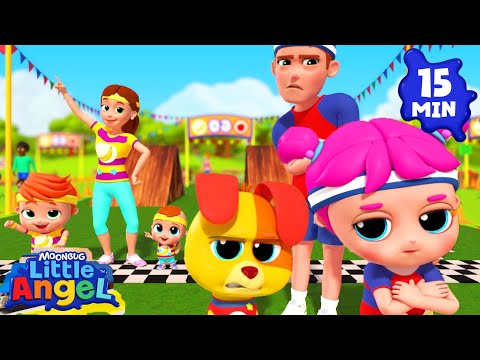 Ultimate Sports Day 😇 Playtime Song | Animal Songs | Little Angel Kids Songs & Nursery Rhymes