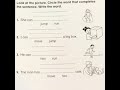 Understanding Actions and Word Usage