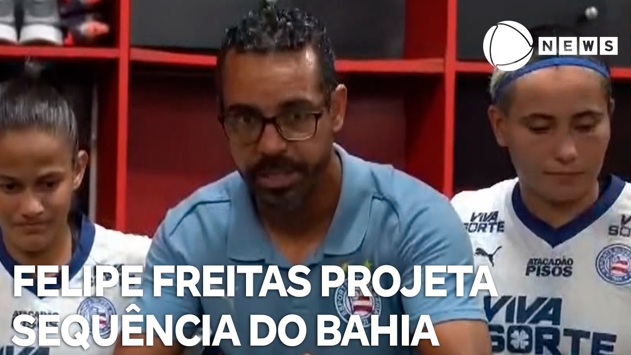 Treinador das Mulheres de Aço Felipe Freitas projeta sequência do Bahia na temporada