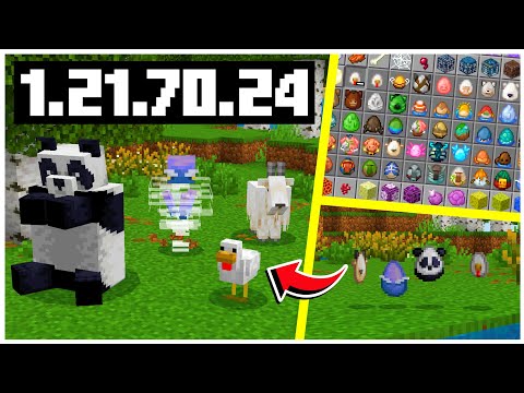 WAJAH BARU SPAWN EGGS, NEW 6 WOLF SOUNDS VARIANTS MINECRAFT 1.21.70.24