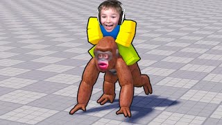 Building My Biggest Monkey Army Ever in Roblox!