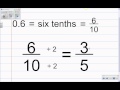 Converting Decimals to Fractions Mastery