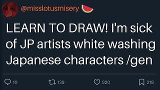 Twitter Cops are Seething at Japanese Artists once again