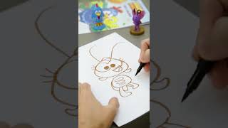 Desenhando a Baratinha - Galinha Pintadinha #shorts