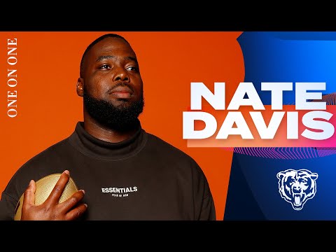 Nate Davis describes himself as determined and resilient | Chicago Bears video clip