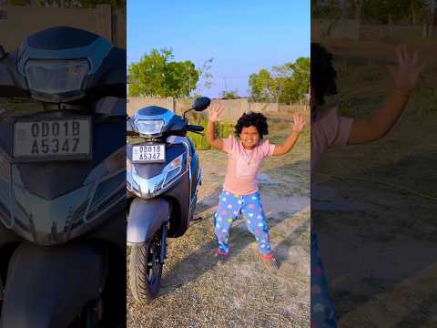 Three touches the Scooter 🛵😱🤗🤪 #shorts #viralvideo #trending #funny