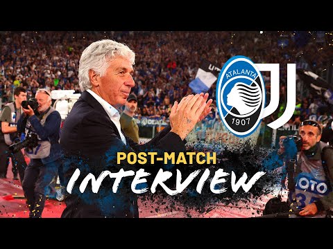 Finale #CoppaItalia | Atalanta-Juventus 0-1 | Gian Piero Gasperini: “I ragazzi hanno dato tutto”