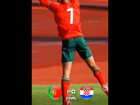 Portugal Vs Croatia U15 2025 🔥 Ronaldo JR Winner