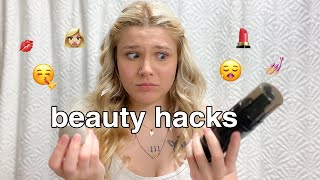 Glow Up INSTANTLY! Testing Beauty Hacks