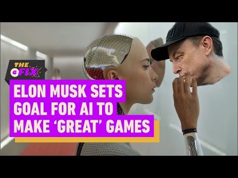 Elon Musk Says He'll Release a 'Great' AI-Generated Game... Next Year - IGN Daily Fix