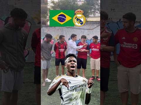 Brasileiros que já atuaram pelo Real Madrid! #futebol #championsleague #realmadrid #ronaldo #vinijr