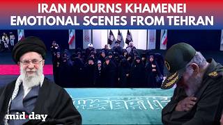 Khamenei Funeral BEGINS: Women BREAK DOWN, Thousands FLOOD Tehran To Pay Tribute To Ali Khamenei
