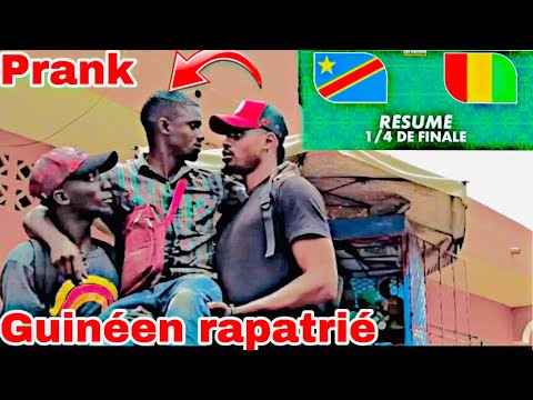 #prank d’après l’élimination de Guinée 🇬🇳( rapatrié les guinéens)supporter sénégalais 🇸🇳