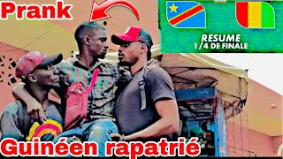 #prank d’après l’élimination de Guinée 🇬🇳( rapatrié les guinéens)supporter sénégalais 🇸🇳