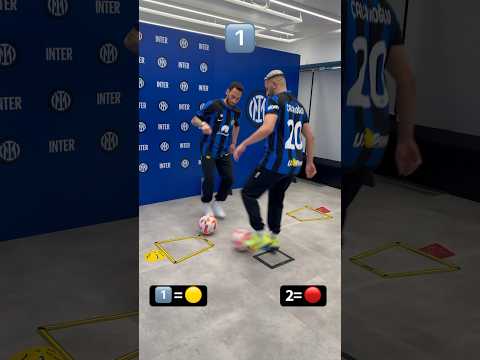 Dribbling challenge vs Inter Milan player Calhanoglu 🔥