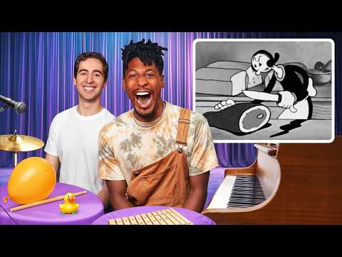 Creating Cartoon Sounds with Jon Batiste!