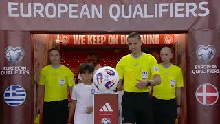 Greece vs Denmark | UEFA European Qualifiers | 2026 World Cup