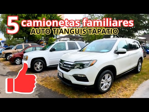 CAMIONETAS FAMILIARES 5 OPCIONES AUTO TIANGUIS