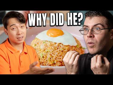 Pro Chef Reacts.. Did Nick DiGiovanni LOSE His Uncle Title?! (Fried Rice Review)