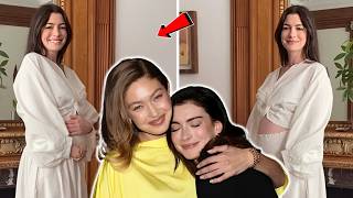 Gigi Hadid reacts to Anne Hathaway's pregnancy announcement