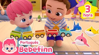 O Dia a Dia do Bebefinn 👶 | Bebê Tubarão +🦈 | + Completo | Bebefinn em Português - Canções Infantis