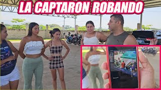 Grabaron a Delmi robando y así reacciono cuando se lo hicieron llegar a Elmer.