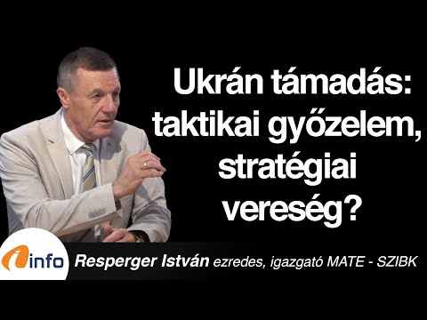 Ukrán támadás: taktikai győzelem, stratégiai vereség? Resperger István, Inforádió, Aréna