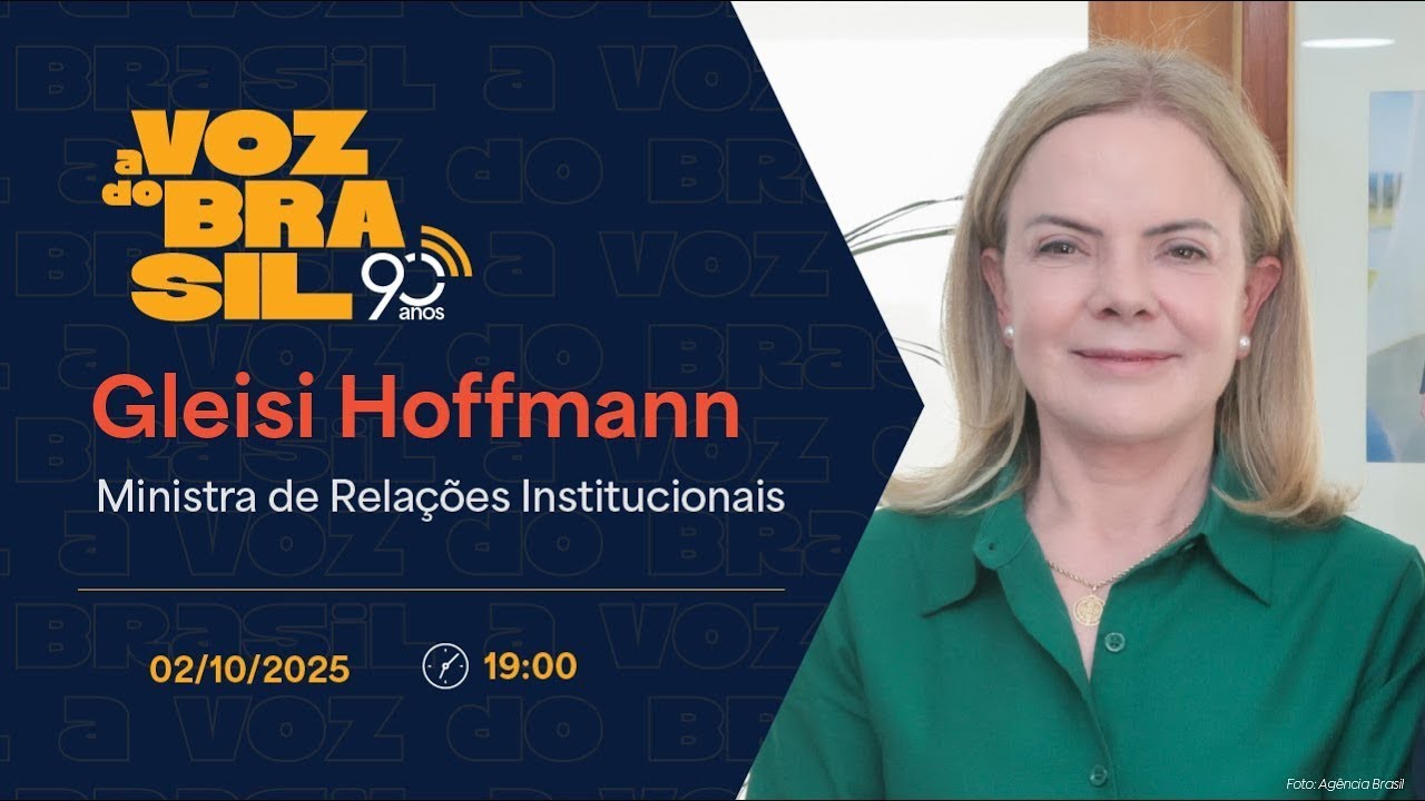 A VOZ DO BRASIL | Gleisi Hoffmann