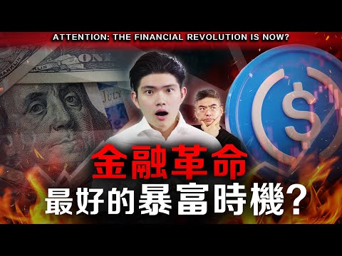 【突發】金融體系，被這個顛覆了？下一隻英偉達來了！千萬別買，這些行業正被拋售！大家馬上準備好 #穩定幣 #CIRCLE #CRCL #USDT #USDC