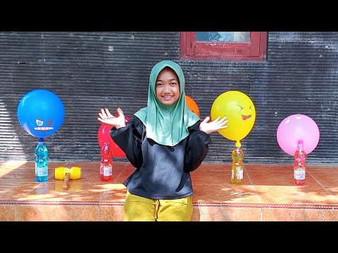 Waktunya Meletuskan Balon Warna-Warni yang Lucu