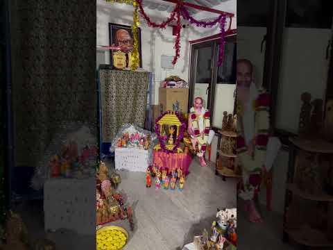 Navaratri golu at Jagath Kalyan Vidhyashram