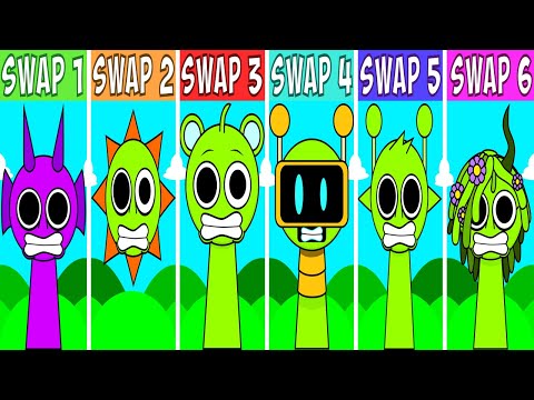 EVERY Characters From Sprunki Phase 1 SWAP