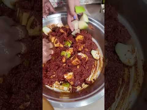 అత్తయ్యతో హరిణి చేసిన ఆవకాయ Mango Pickle||Mahishivan #shorts #mahishivan #birthday #harini #avakaya