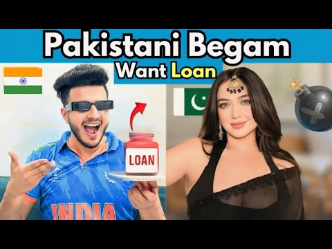 OMEGLE - My Begam From Pakistan - Love Jihad - Found Love On Omegle - Pakistan Roast - Omegle India