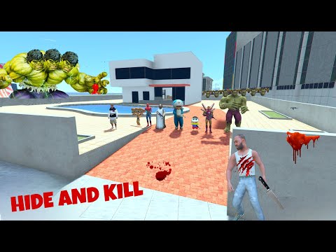 Frankline Play Hide And Kill In Indian Bike Driving 3D ||