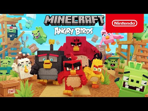 Minecraft x Angry Birds DLC - Official Trailer - Nintendo Switch