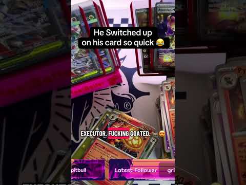 LMAO #funny #jk #pokemon #streamer #shorts #pokemoncards #packopening #tcg