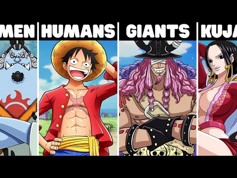 STRONGEST Character of EVERY Race in One Piece!