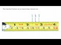 Understanding Measurements on Imperial Rulers