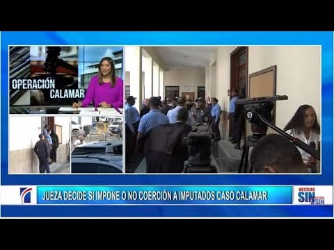 EN VIVO Jueza decide si impone o no medida de coerción a imputados Calamar