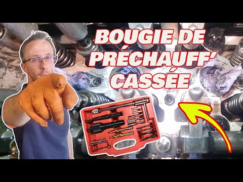 Bougie de préchauff' cassée - Je te donne la solution