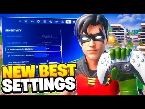 *NEW* BEST Controller Settings For Fortnite Season 3! (PS4/PS5/Xbox/PC)