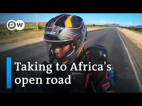 Meet the woman riding across Africa on a motorcycle | DW News