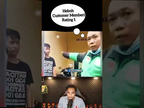 Heboh_ Mang Ojol diberi rating 1 sama customer #viral #shorts #trending #ojol #ojekonline