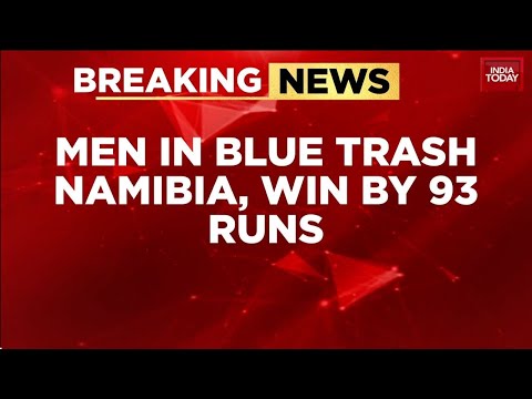 T20 World Cup: India Thrash Namibia by 93 Runs | Varun Chakraborty Claims Three Wickets | Cricket