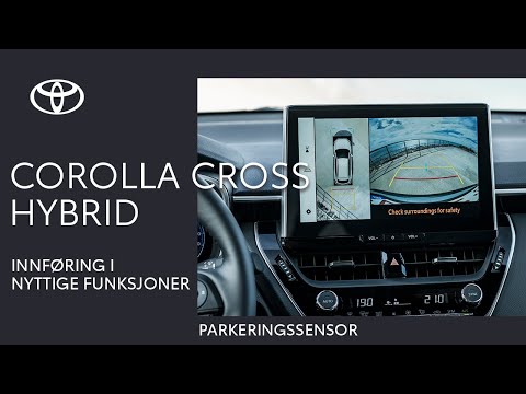 Toyota Corolla Cross Hybrid - Parkeringssensor