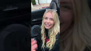 David Dobrik Reacts to Corinna's Ferrari