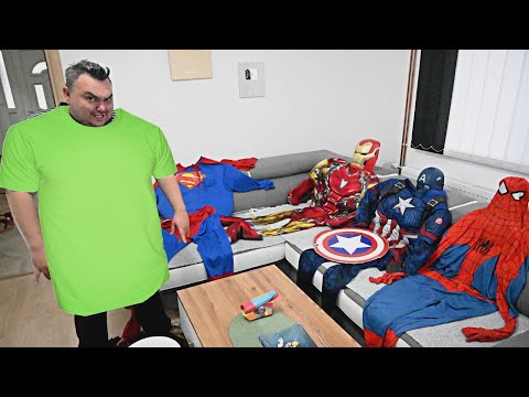 I Became a Superheroes and Help My Friends