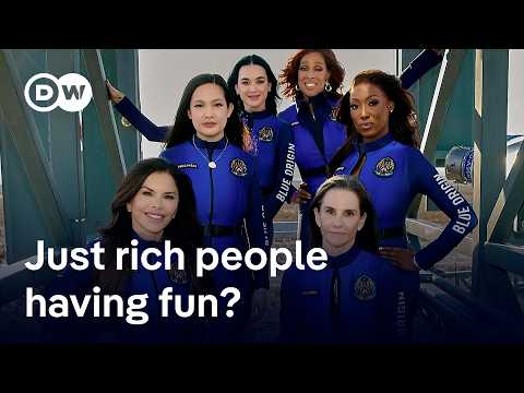 Female crew with Katy Perry set to launch into space in Jeff Bezos’s Blue Origin rocket | DW News