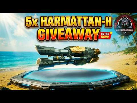 5x Harmattan H Weapons Giveaway + Gameplay War Robots #warrobots